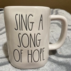 Rae Dunn Artisan Collection by Magenta Coffee Tea Mug Sing a Song of Hope - Picture 1 of 6