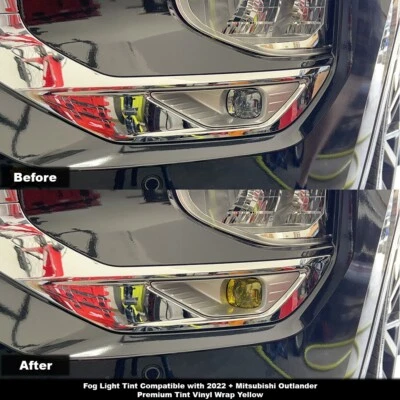 REVESTIMIENTOS DE LUCES ANTINIEBLA CRUX MOTORSPORTS PARA 2022 + MITSUBISHI OUTLANDER Foto 1 de 3