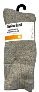 Timberland Boot Socks Womens 6.5-9.5 Cushioned 3 Pairs 3 Colors Outdoors Hiking - Picture 1 of 14