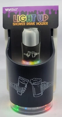 Vivitar Soporte Iluminado Ducha Bebida Cerveza - Nuevo En Caja - 🔥¡Batería Incluida!🔥 Foto 1 de 4