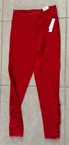 Legging Victoria's Secret tiro ultra alto rojo talla 8 nuevo con etiquetas - Imagen 1 de 5
