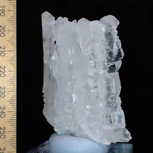 Faden Quartz tabular crystal cluster natural clear Quartz Âme specimen 356ct - Picture 1 of 9