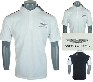 New Men's Hackett Colour Block Stretch Lycra Polo Shirt Embroidered Embossed - Picture 1 of 5