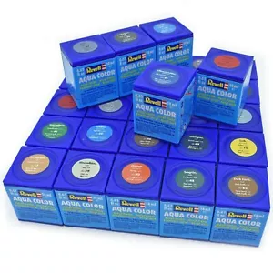 REVELL 18ml Aqua Color Acrylic Paint - THE COMPLETE PAINT RANGE | 88 Colours - Picture 1 of 91