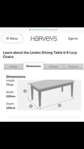 dining table and 4 chairs set - Picture 1 of 2