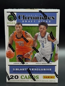2022 Panini Chronicles Draft Picks Basketball Card Blaster Box - Factory Sealed - Bild 1 von 4