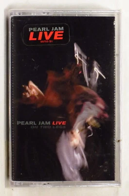 PEARL JAM ‎– Live On Two Legs 1998 1st US cassette SEALED - Image 1 of 2