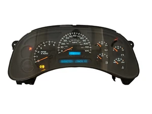 Speedometer Instrument Cluster 03 04 05 Sierra Silverado 139,494 Miles REBUILT - Picture 1 of 3