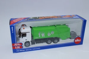 Siku 2938 Garbage Truck 1:50 Green 1:50 New Original Packaging - Picture 1 of 6