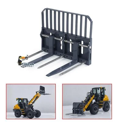 Horquilla metálica para cargador hidráulico LESU 1/14 RC AOUE MCL8 AT1050 coches modelo piezas Foto 1 de 4