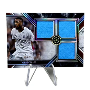 2022 Topps Museum UEFA Single Player Triple Patch Gerson /75 SPTR-GE - Picture 1 of 3