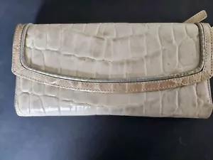 NEW - BRAHMIN TRICOLOR WALLET CHECKBOOK - Picture 1 of 7