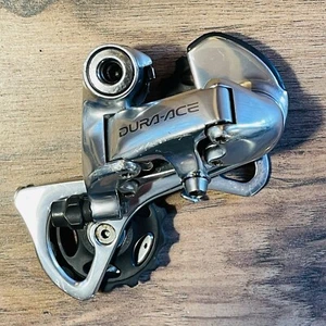 Shimano Dura-Ace RD-7700 GS Rear Derailleur 9 Speed Med/Long Triple Large Pulley - Picture 1 of 7