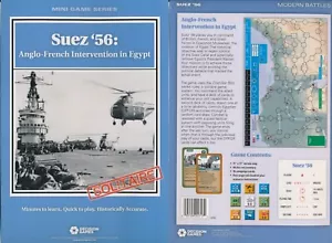 SUEZ ‘56 Anglo-French Intervention (Decision Games – solitaire 20th Century) USE - Picture 1 of 2
