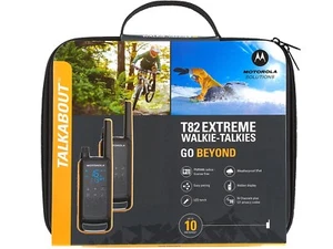 MOTOROLA TALKABOUT T82 EXTREME TWINPACK PMR446 ROYALTY FREE - NOWY !! - Zdjęcie 1 z 12