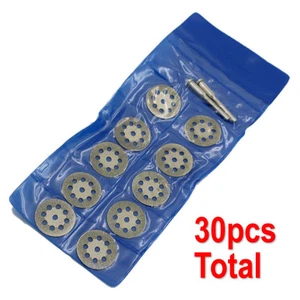 30 Diamond Cutting Wheels For Dremel Rotary Tool die grinder cutter cut off disc - Picture 1 of 2