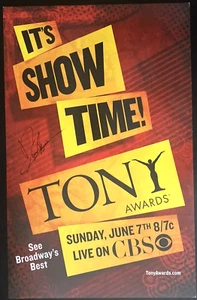 63. ANNUAL TONY AWARDS 2009 14x22" WINDOW CARD - Bild 1 von 8