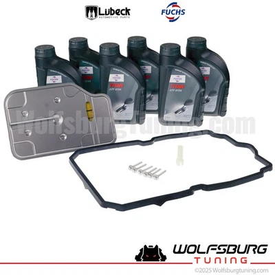 OES Transmission Service Kit w/ Fluid Filter Gasket for Mercedes 722.9 Red Fluid - Image 1 of 4