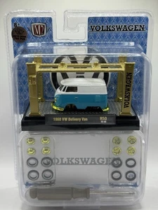 M2 Machines 1960 VW Delivery Van w/ Lift, Parts and Tools -1:64 Diecast Car - Picture 1 of 4