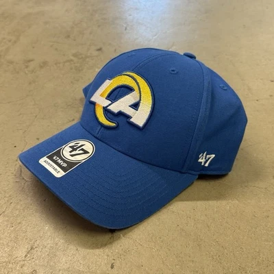 New Los Angeles Rams ‘47 MVP Hat NFL Football Adjustable Cap LA Blue One Size - Image 1 of 4