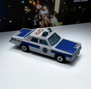 MATCHBOX 1979 Superfast Plymouth Gran Fury Police G-12 🏁 Vintage - Picture 1 of 6