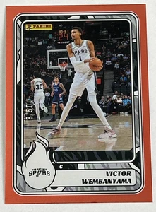 2024 25  panini NBA stickers Victor Wembanyama 2nd year card  8/50 - Picture 1 of 11