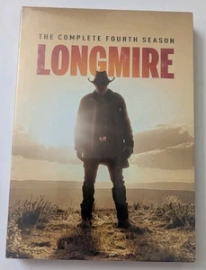 Longmire: The Complete Fourth Season DVD, New, Sealed - Picture 1 of 3