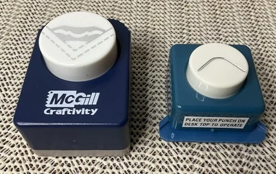 McGill Craftivity & Carl Scrapbooking Corner Photo Punches - Set of 2 - Image 1 of 4