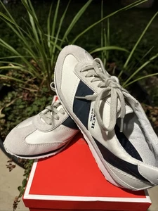 Y2K NIB Coach Mae Canvas/PVC Chalk Navy Sneakers Women’s Size 7.5M - Picture 1 of 8