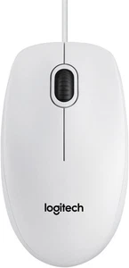 Logitech B100 Wired USB Mouse 3-Buttons Optical Tracking Ambidextrous PC / Ma - Picture 1 of 3