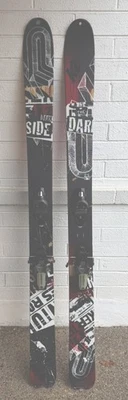 Esquís K2 Darkside Powder con encuadernación Look pivote 15 Foto 1 de 4