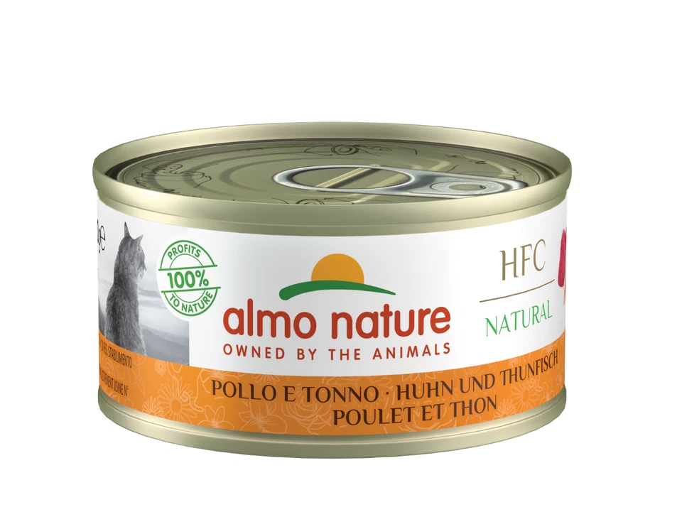 24 X 70g Almo Nature Legend Huhn und Thunfisch