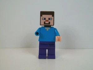 LEGO ~ Figura Minecraft ~ Steve ~ ***Falta una mano - Imagen 1 de 6
