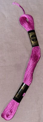 DMC Embroidery Floss #3607 Pink Made in France - Image 1 of 4