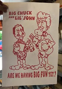 Cleveland Big Chuck and Lil John T-Shirt Transfer - Picture 1 of 1