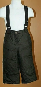 Babero Airwalk Negro Nieve 2T Niños Niñas Correas Ajustables Acolchado Rodillas Bolsillos - Imagen 1 de 11