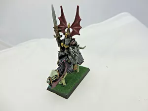 Warhammer Vampire Counts Wight Lord mounted painted OOP metal AOS undead hero - Picture 1 of 4