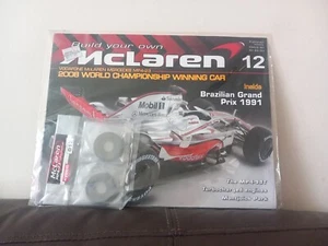 1/8 DEAGOSTINI COSTRUISCI LA TUA MCLAREN MP4/23 LEWIS HAMILTON 2008 F1 EMISSIONE AUTO 12 - Foto 1 di 6