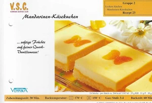 Vemmina Rezeptkarte - Mandarinen Käsekuchen - Gruppe 2 Rezept 23 - Bild 1 von 1