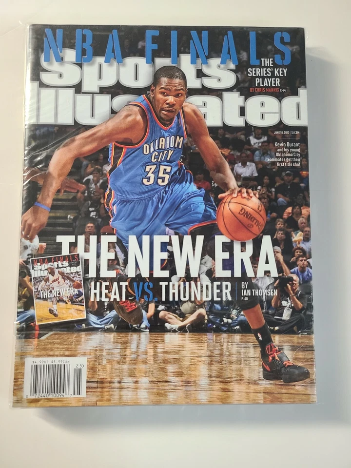  Kevin Durant Oklahoma City Thunder Sports Illustrated sin etiqueta  Foto 1 de 1