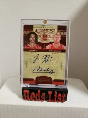 2009-10 Timeless Treasures 15/25 Jordan Hill-Chase Budinger #20 Dual-Rookie-Auto - image 1 of 4