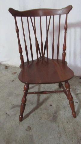 Ethan Allen Cherry Windsor Farmhouse Chair Cover