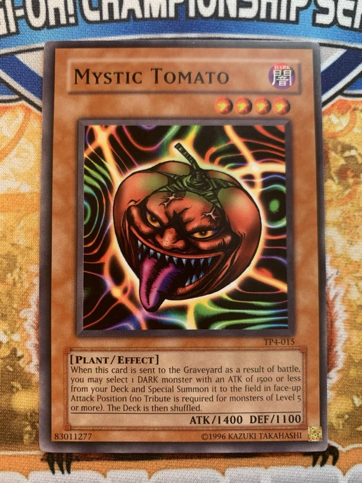 YUGIOH Mystic Tomato - TP4-015 NEVER PLAYED!!! - Image 1 of 1