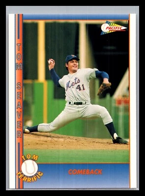 1992 Pacific Seaver #27 Tom Seaver NM/MINT+ - Image 1 of 2
