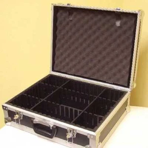 PROFI Zubehörkoffer mit Trennstegen 52x42x21cm Koffer Toolcase Case Fächerkoffer - Picture 1 of 10