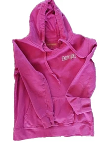 Pink Farm Brand Girl Cotton Hoodie Size Small - Picture 1 of 4