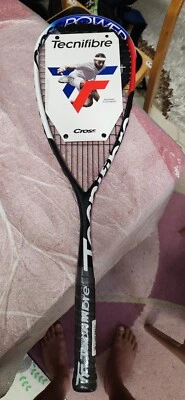 Tecnifibre Cross Power Squash Racket Graphite Racquet Pre-Strung. Mohamad El Sho - image 1 of 4