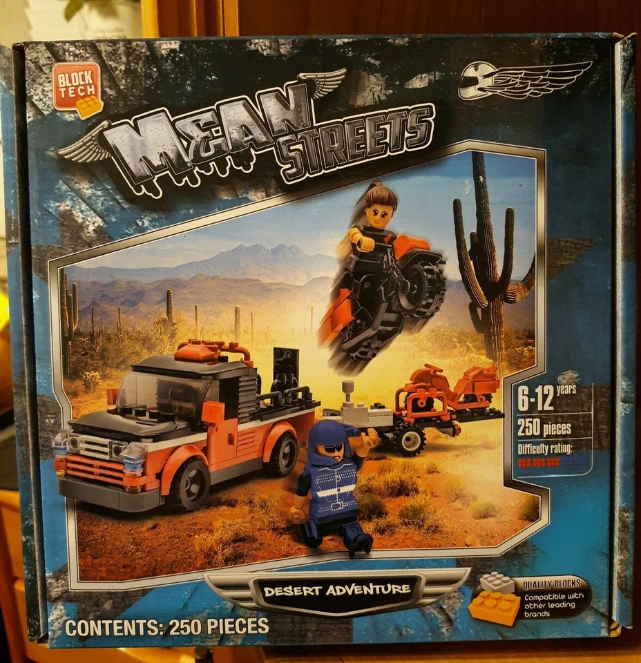 Block Tech Mean Streets Desert Adventure - 250 pcs *Read Details* - Image 1 of 4