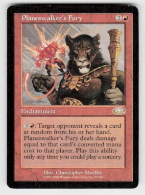 Planeshift #70 Planeswalker's Fury - Image 1 of 2
