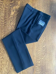 BOUTIQUE MOSCHINO BLACK CREPE TROUSER BNWT - Picture 1 of 5